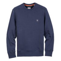 Pull col rond essentiel Bleu Marine Oxbow