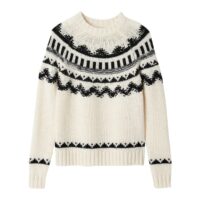 Pull jacquard col rond Jacquard LA REDOUTE COLLECTIONS