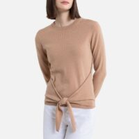 Pull laine majoritaire et cachemire Beige LA REDOUTE COLLECTIONS