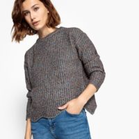 Pull maille chinée métallisée Gris Multicolore COMPANIA FANTASTICA