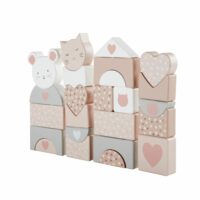 Puzzle 3D chat et souris rose