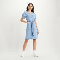 Robe chemise en denim