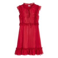 Robe courte imprimée Rouge LIU JO