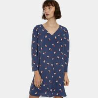 Robe courte manches longues Imprimé Fond Bleu COMPANIA FANTASTICA