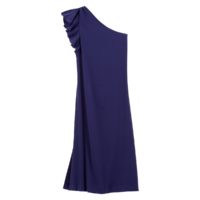 Robe de cérémonie longue asymétrique volantée Violet LA REDOUTE COLLECTIONS