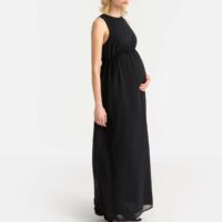 Robe de grossesse sans manche Noir;Vieux Rose LA REDOUTE COLLECTIONS