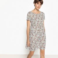 Robe  droite imprimé floral