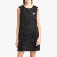 Robe droite sans manches Noir LIU JO