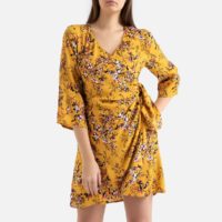 Robe imprimée CRISTINA Imprimé Jaune Suncoo