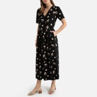 Robe longue portefeuille imprimé floral Imprimé Floral LA REDOUTE COLLECTIONS