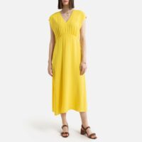 Robe longue sans manches Noir;Jaune LA REDOUTE COLLECTIONS