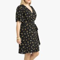 Robe portefeuille imprimée fleurs Imprimé Fleur Multicolore LA REDOUTE COLLECTIONS PLUS