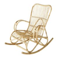 Rocking chair en rotin Louisiane Maisons du Monde