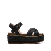 Sandales Wick Natural Noir Pepe Jeans