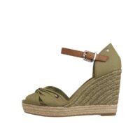 Sandales compensées Basic Vert Tommy Hilfiger