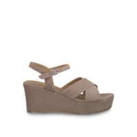 Sandales cuir Daiane Taupe tamaris