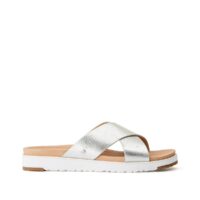 Sandales cuir Kari Metallic Argent ou Doré Ugg