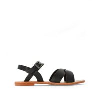 Sandales cuir Wally Noir JONAK