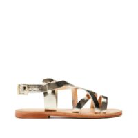 Sandales cuir Wischia Platine ou Cognac JONAK