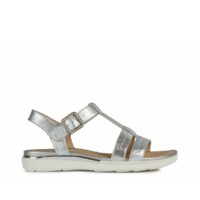 Sandales en cuir Hiver Argent Geox