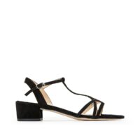 Sandales velours noir Noir JONAK