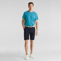 Short chino droit Bleu Marine Esprit