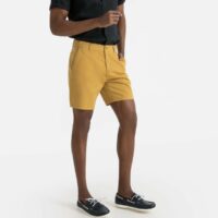 Short coupe chino Jaune - Rose - Rouge LA REDOUTE COLLECTIONS