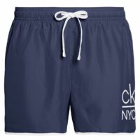 Short de bain CK NYC Bleu Marine Calvin Klein