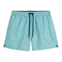 Short de bain imprimé Bleu Aqua LA REDOUTE COLLECTIONS