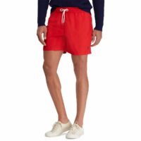 Short de bain mi-long Traveler Rouge Polo Ralph Lauren