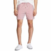 Short de bain mi-long Traveler Rouge/Blanc Polo Ralph Lauren