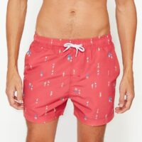 Short de bain motif Imprimé Corail LA REDOUTE COLLECTIONS