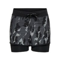 Short de sport 2 en 1 Noir Only Play