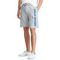 Short de sport  Polo Sport Bleu Marine - Gris Chiné Polo Ralph Lauren