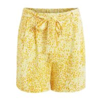 Short imprimé végétal Vishakina Iberis Jaune/Blanc Vila