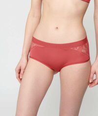 Shorty avec dentelle - POPPY  - Orange - Femme - Etam