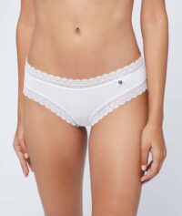 Shorty bords dentelle - AMOUR  - Blanc - Femme - Etam