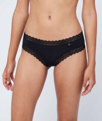 Shorty bords dentelle - AMOUR  - Noir - Femme - Etam