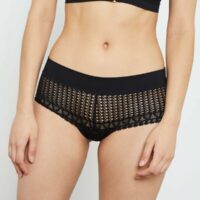 Shorty en dentelle - TATOUAGE  - Noir - Femme - Etam