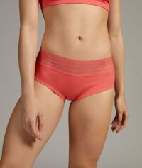 Shorty en microfibre - PAULIE - Corail - Femme - Etam