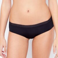 Shorty micro et dentelle - PURE FIT® - Noir - Femme - Etam