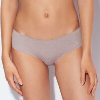 Shorty micro maille chinée - PURE FIT CHINE - Gris - Femme - Etam