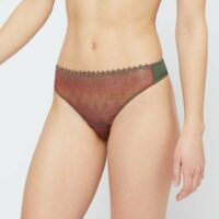 Slip en dentelle - JADA  - Vert - Femme - Etam