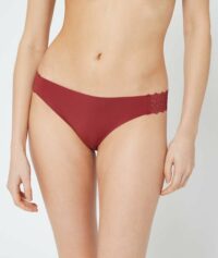 Slip en microfibre - WISH - Bordeaux - Femme - Etam