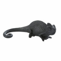 Statue caméléon noir mat L28 Maisons du Monde