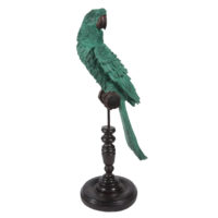 Statue perroquet verte H43 Maisons du Monde