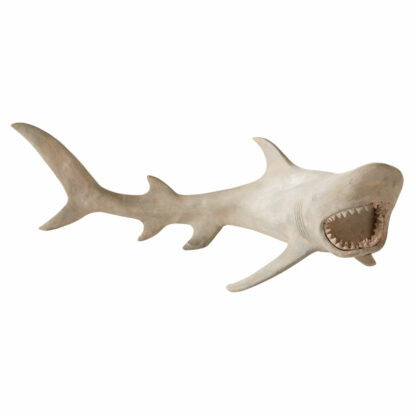 Statue requin grise L76 Maisons du Monde