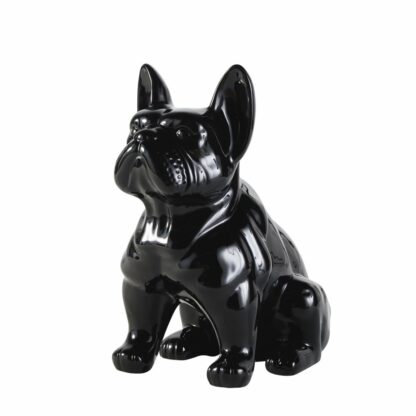 Statuette chien en dolomite noire H39 Maisons du Monde