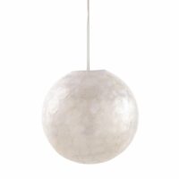 Suspension boule en nacre Maisons du Monde