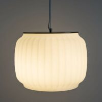 Suspension large opaline Canelé Opaline AM.PM